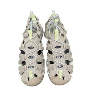 🌿 KEEN US Beige Closed-Toe Sport Sandals Water Hike Trail Gorpcore Y2K Summer